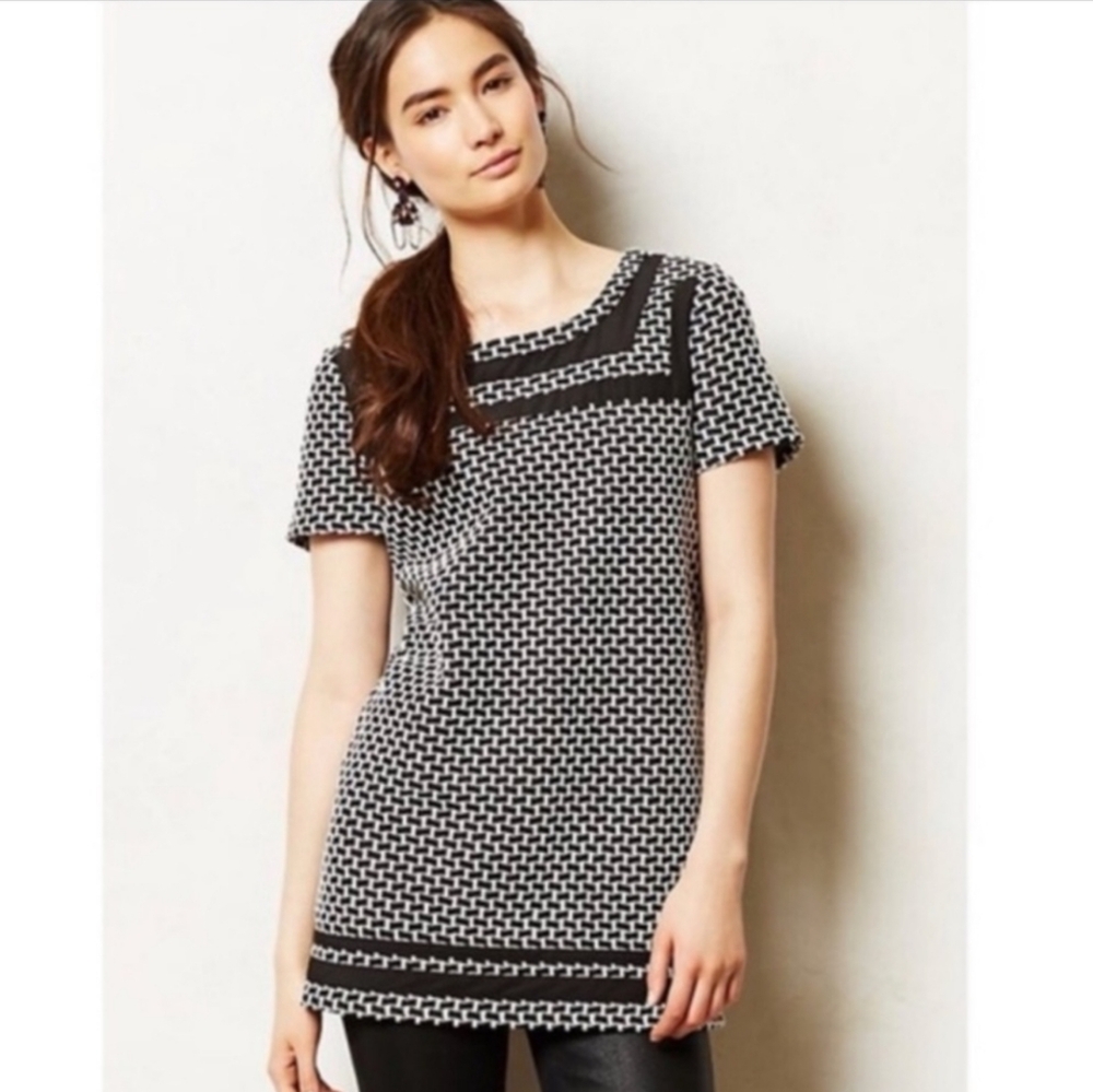Postmark by Anthropologie Geometric Tunic Dress - S